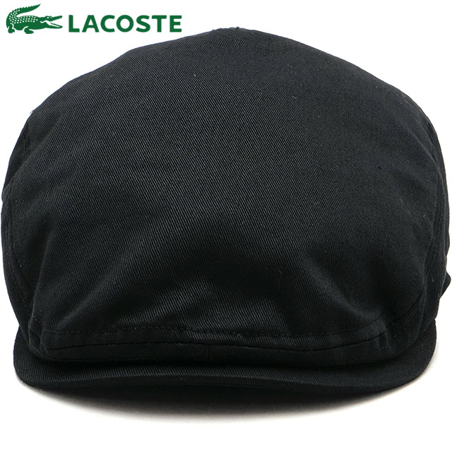 ラコステ LACOSTE ベーシックコットンハンチング RK066J-99-011 FW25 メンズ 帽子 キャップ ブラック 正規取扱店 | LACOSTE | 01