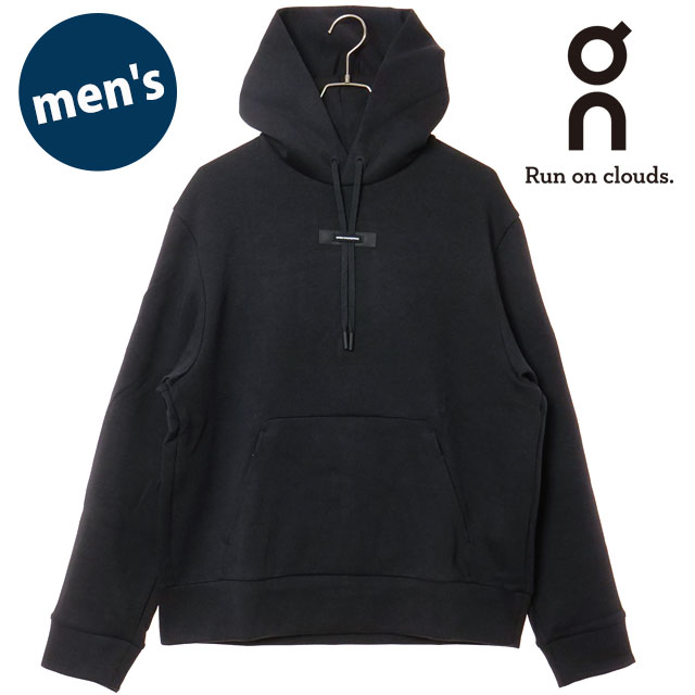 オン On アパレル フォーカステックフーディー メンズ 1MF30290553 FW25 Focus Tech Hoodie M 男性用 スウェットパーカー プルオーバー Black 正規取扱店 | On