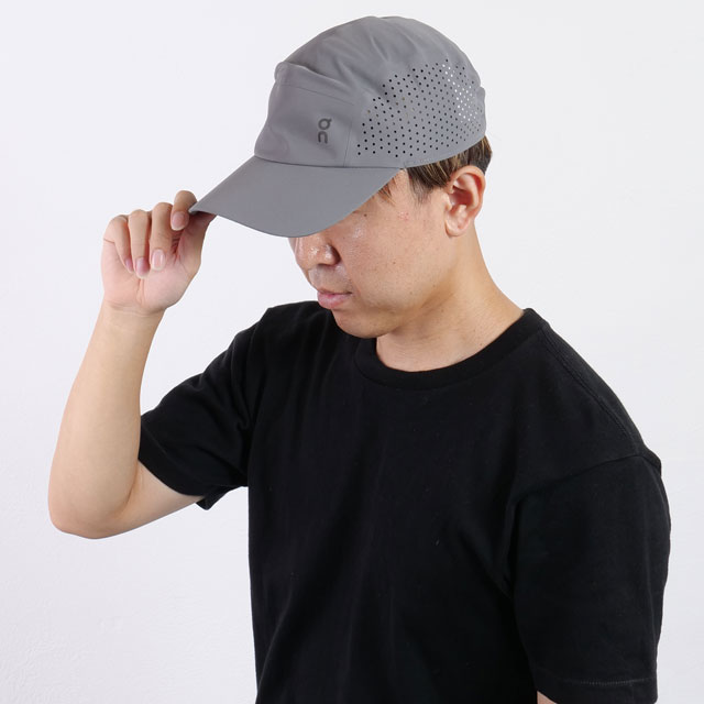 オン On ライトウェイトキャップ ユニセックス 2UF10330122 FW25 Lightweight Cap U メンズ・レディース 帽子 ランニングキャップ 吸汗速乾 Rock 正規取扱店 | On | 09