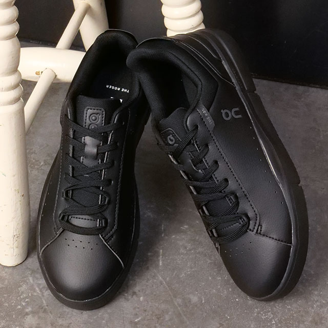 オン On スニーカー ザ ロジャー アドバンテージ ウィメンズ 3WF30391043 FW25 THE ROGER Advantage W レディース Black Black 正規取扱店 | On | 01