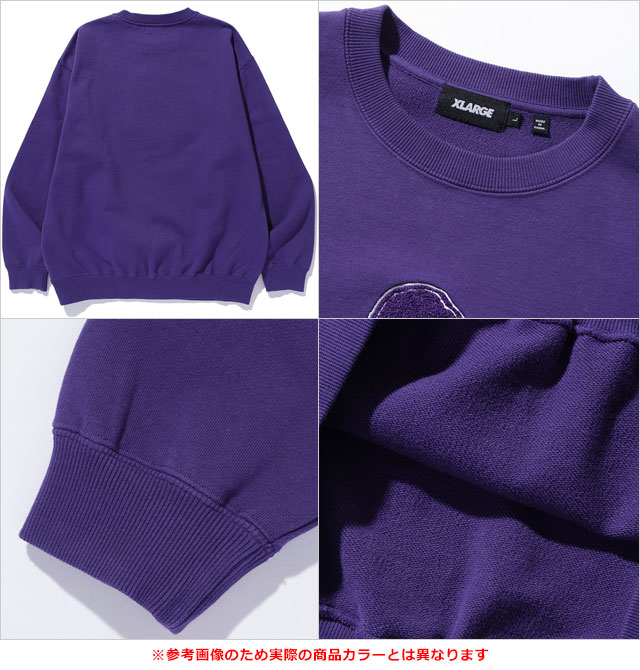 エクストララージ XLARGE オールドOG クルーネックスウェットシャツ 101253012002 FW25 トップス プルオーバー トレーナー BLACK 正規取扱店_2