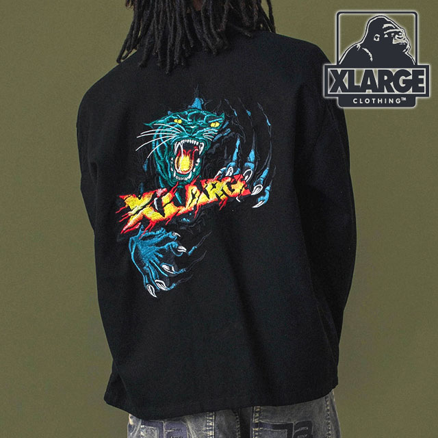 XLARGE（エクストラ ラージ） ミリタリージャケット 101253021001 FW25
