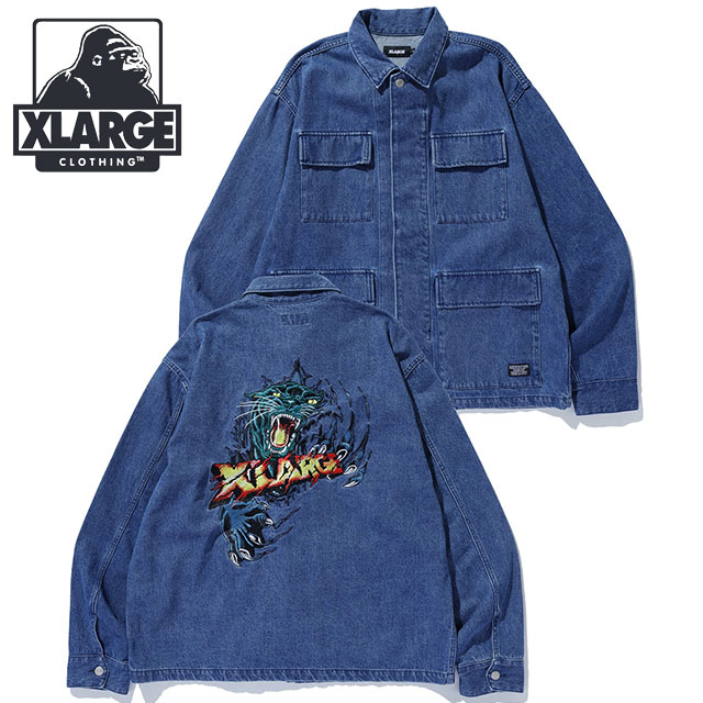 XLARGE（エクストラ ラージ） ミリタリージャケット 101253021001 FW25