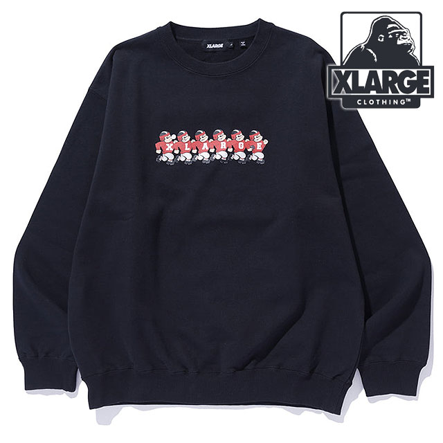 ミュージシャン FACT LOGO 13.5 Oz CREWNECK SHIRTS XL XLARGE（エクストララージ）の「XLARGE RECORDS LOGO CREWNECK SWEAT
