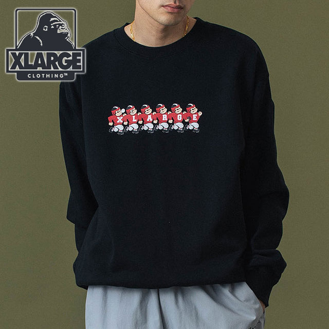XLARGE（エクストラ ラージ） フットボール クルーネックスウェット