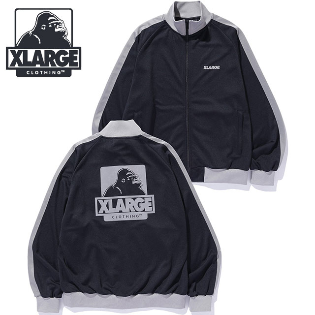 エクストララージ XLARGE OG トラックジャケット [101253021005 FW25] OG TRACK JACKET メンズ トップス ジャージ BLACK 正規取扱店 XLARGE（エクストラ ラージ） XLARGE OG トラックジャケット