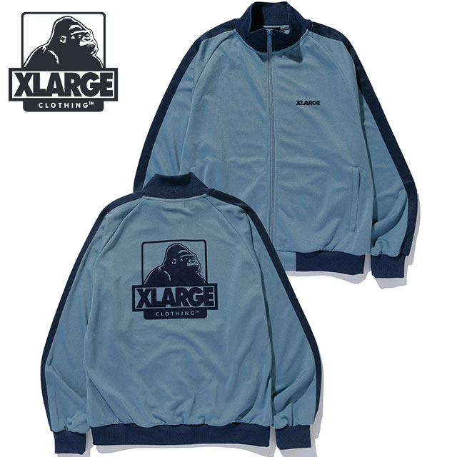 エクストララージ XLARGE OG トラックジャケット [101253021005 FW25] OG TRACK JACKET メンズ トップス ジャージ BLUE 正規取扱店 XLARGE（エクストラ ラージ） XLARGE OG トラックジャケット