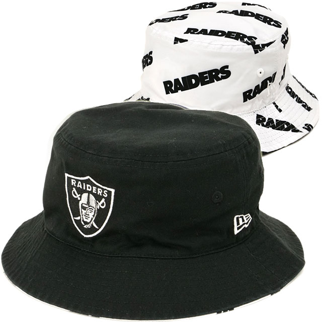 ニューエラ NEW ERA リバーシブル バケットハット リーグ ラスベガス・レイダース 14667762 FW25 BUCKET-01 RV ブラック マルチ  正規取扱店 | NEW ERA