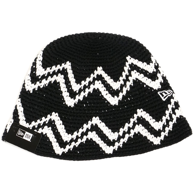 NEW ERA（ニューエラ） クロシェニット ニット バケットハット
