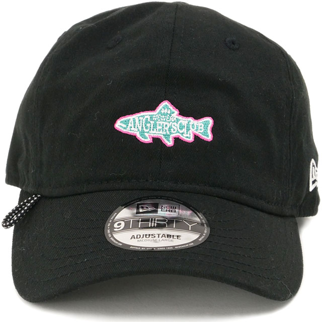 ニューエラ NEW ERA キャップ 9THIRTY アウトドア アングラークラブ 14668981 FW25 OD 930 ANGLER CLUB FOD メンズ・レディース 帽子 ブラック 正規取扱店 | NEW ERA | 01