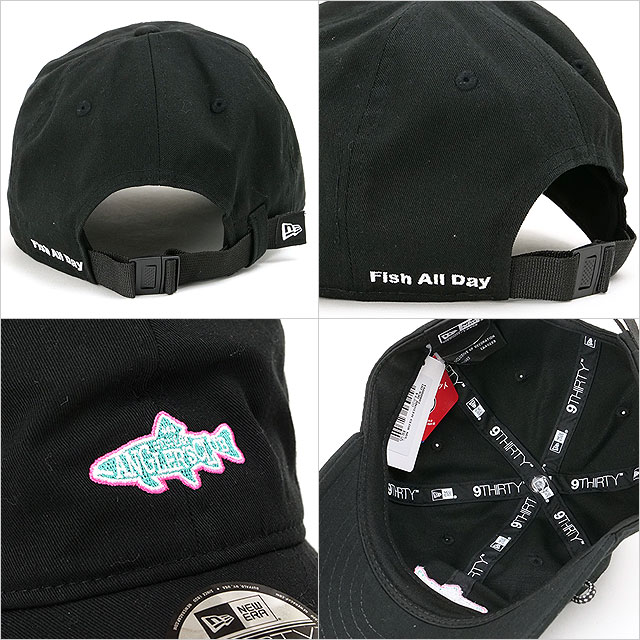 ニューエラ NEW ERA キャップ 9THIRTY アウトドア アングラークラブ 14668981 FW25 OD 930 ANGLER CLUB FOD メンズ・レディース 帽子 ブラック 正規取扱店 | NEW ERA | 02