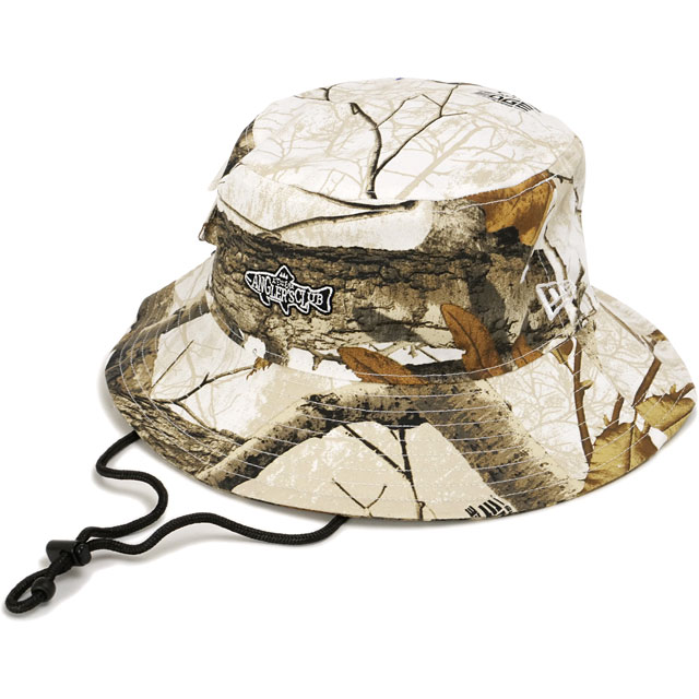 ニューエラ NEW ERA アウトドア アドベンチャーライトハット アングラークラブ 14668935 FW25 OD ADVLT ANGLER CLUB FOD 帽子 スノーカモ 正規取扱店 | NEW ERA