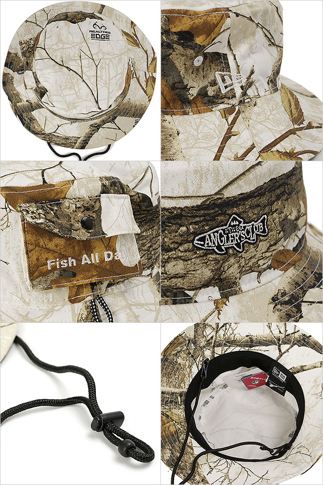 ニューエラ NEW ERA アウトドア アドベンチャーライトハット アングラークラブ 14668935 FW25 OD ADVLT ANGLER CLUB FOD 帽子 スノーカモ 正規取扱店 | NEW ERA | 02