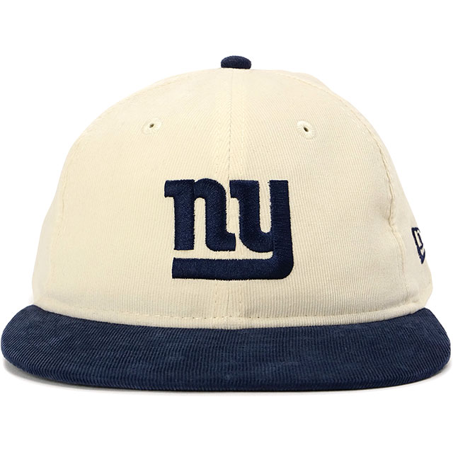 ニューエラ キャップ NEW ERA CAP 9FIFTY 中津川吾郎 ニューヨーク・ジャイアンツ コーディロイ 14703358 FW25 コラボ アイボリー ネイビー 正規取扱店 | NEW ERA | 01