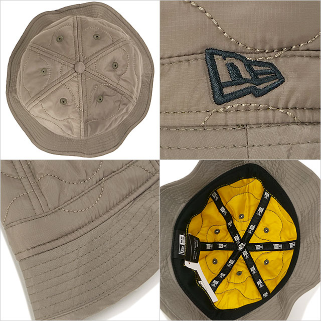 ニューエラ NEW ERA 中津川吾郎 エクスプローラーハットキルティング 14703367 FW25 EXPLORER GORO QUILTING コラボ 帽子 ペールカーキ 正規取扱店 | NEW ERA | 02