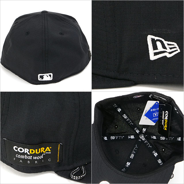 ニューエラ キャップ NEW ERA CAP 59FIFTY アウトドア コーデュラコンバット ウール ニューヨーク・ヤンキース 14668986 FW25 ブラック 正規取扱店 | NEW ERA | 02