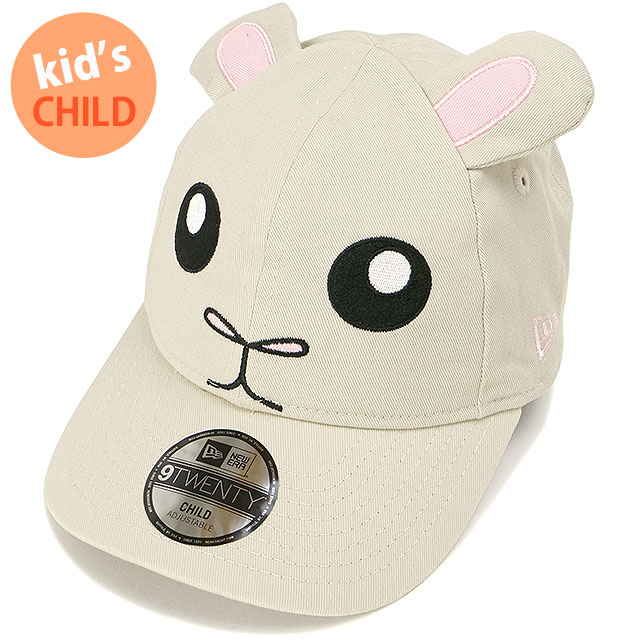 ニューエラ NEW ERA キッズキャップ 9TWENTY アニマル ラビット 14671707 FW25 CLD920 ANIMAL RABBIT STO 帽子 子供 チャイルド ストーン 正規取扱店 | NEW ERA