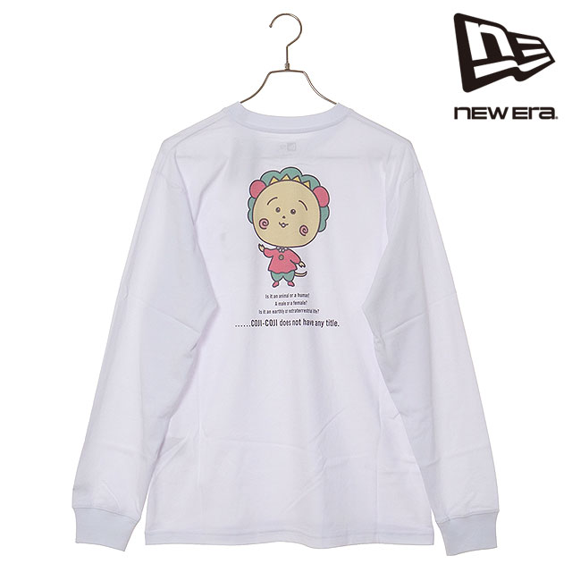 ニューエラ NEW ERA ロングスリーブ Tシャツ コジコジ 14693222 FW25 LS CT TEE COJI-COJI メンズ・レディース コラボ トップス 長袖 ホワイト 正規取扱店 | NEW ERA | 01