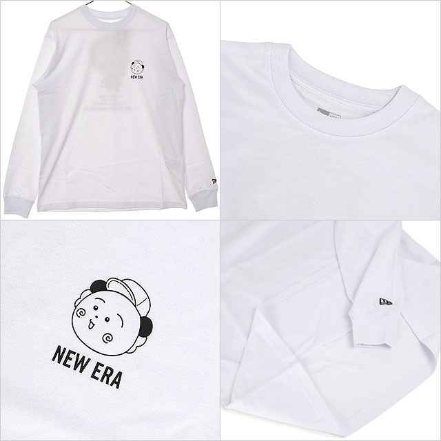 ニューエラ NEW ERA ロングスリーブ Tシャツ コジコジ 14693222 FW25 LS CT TEE COJI-COJI メンズ・レディース コラボ トップス 長袖 ホワイト 正規取扱店 | NEW ERA | 02