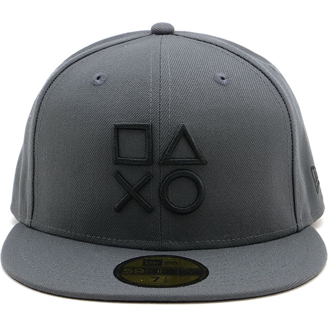 New era 59FIFTY PlayStation シェイプス ロゴ ダー NEW ERA（ニューエラ） キャップ NEW ERA CAP 59FIFTY