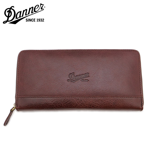 ダナー Danner ラウンド ロングウォレット B-016 688839-0002 FW25 ROUND LONG WALLET メンズ 長財布 革製 D.BROWN 正規取扱店 | Danner | 01