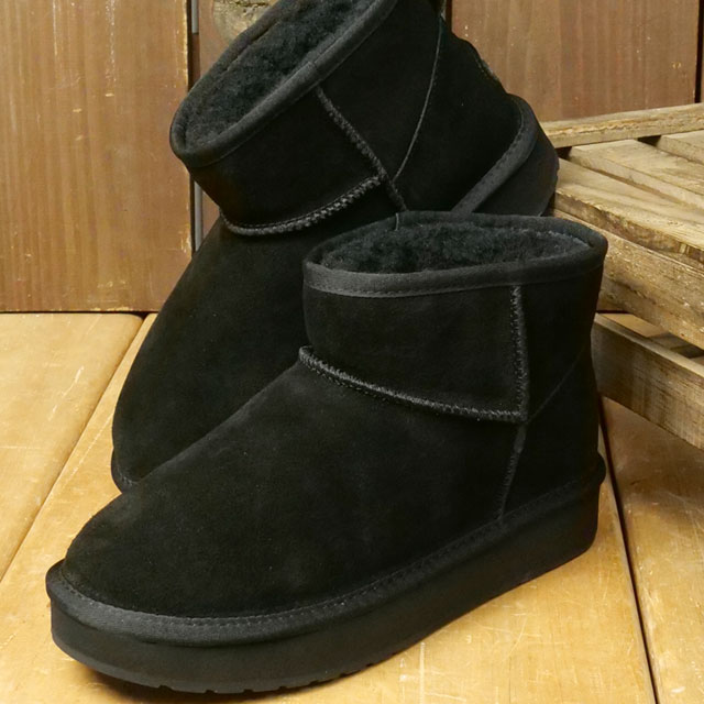 EMU Australia エミュー ムートン ブーツ カウスエード メリノウール シューズ 靴 ボア 保温 牛革 羊毛 Platform Micro Wool 2.0 品番 W13252 日本正規品 EMU Australia（エミュ オーストラリア） 日本限定エミュ