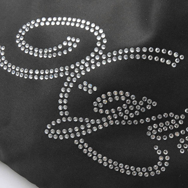 エックスガール X-girl ラインストーン ナップサック 105254053008 FW25 RHINESTONE KNAPSACK レディース xgirl リュックサック ブラック  正規取扱店 | X-girl | 03