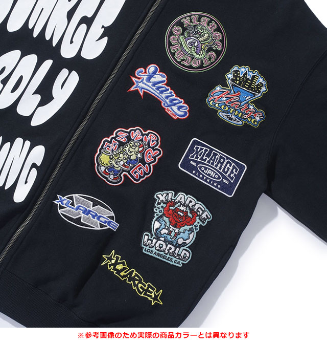 XLARGE（エクストラ ラージ） フーデッドスウェット 101254012004 FW25