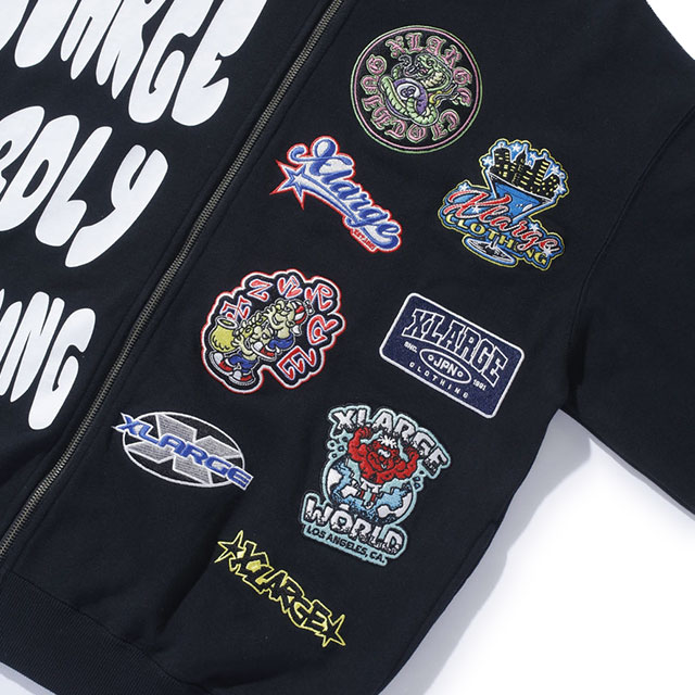 XLARGE（エクストラ ラージ） フーデッドスウェット 101254012004 FW25