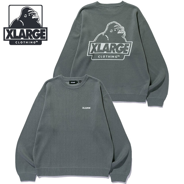 XLARGE（エクストラ ラージ） ニットセーター 101254015002 FW25