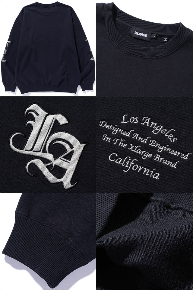 XLARGE（エクストラ ラージ） クルーネック スウェットシャツ