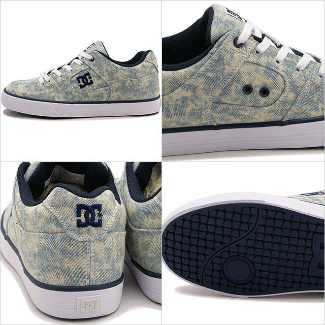 ディーシーシューズ DC SHOES メンズ スニーカー ピュア TX SE DM261306 SS26 PURE TX SE 靴 ローカット LBY ライトブルー デニム 正規取扱店 | DC SHOES | 02