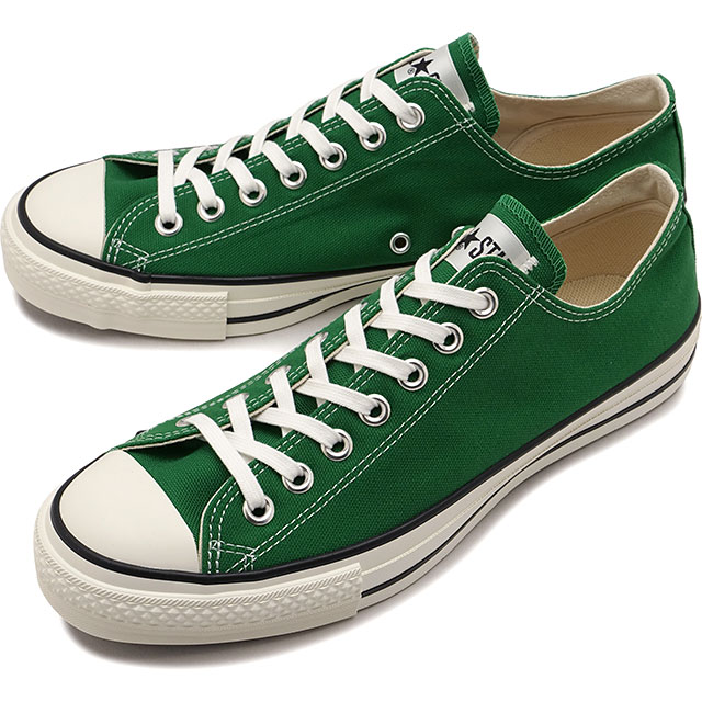 コンバース CONVERSE スニーカー キャンバス オールスター J OX 31317320 SS26 メンズ・レディース 日本製 靴 ローカット シューズ ツリーグリーン 正規取扱店 | CONVERSE