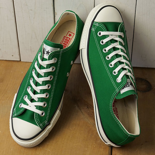 コンバース CONVERSE スニーカー キャンバス オールスター J OX 31317320 SS26 メンズ・レディース 日本製 靴 ローカット シューズ ツリーグリーン 正規取扱店 | CONVERSE | 01