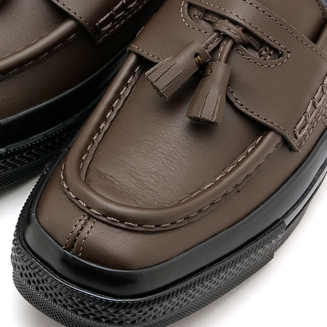 コンバース CONVERSE メンズ スニーカー オールスター スクエアトウ ロファー 31316980 SS26 トラッド タッセルローファー ダークブラウン ブラック 正規取扱店 | CONVERSE | 03