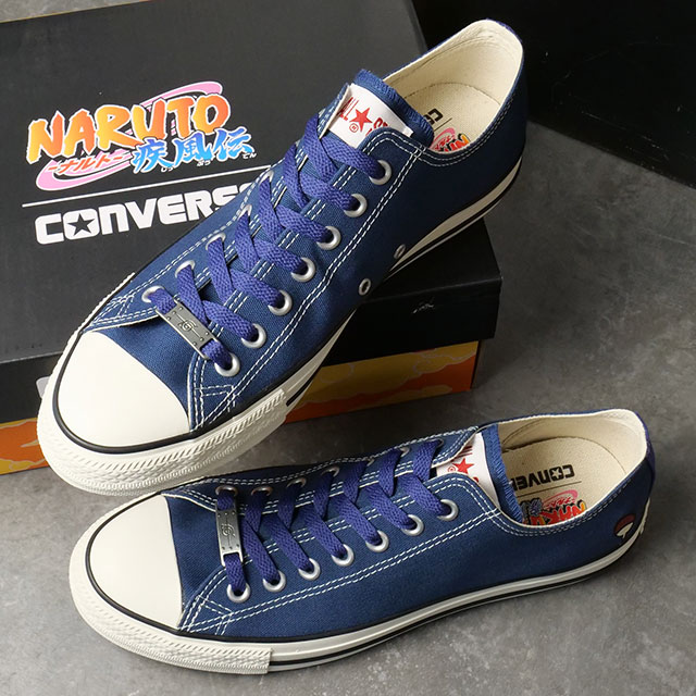コンバース CONVERSE メンズ スニーカー オールスター OX  ナルトシップウデン 31317141 SS26 ALL STAR OX  NARUTO SHIPPUDEN ナルト疾風伝 サスケ 正規取扱店 | CONVERSE | 01
