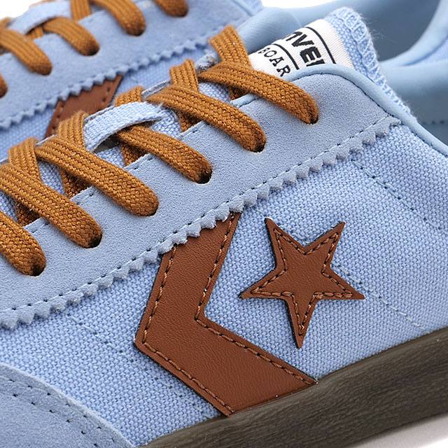 コンバース CONVERSE レディース スニーカー ロードクラシック SK OX 33702660 SS26 スケシュー ライトブルー ブラウン 正規取扱店 | CONVERSE | 03
