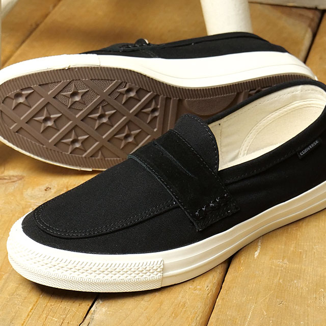 コンバース CONVERSE スニーカー CXP ローファー 33702530 SS26 CXP LOAFER メンズ・レディース 靴 ローカット スリッポン シューズ ブラック 正規取扱店 | CONVERSE | 01