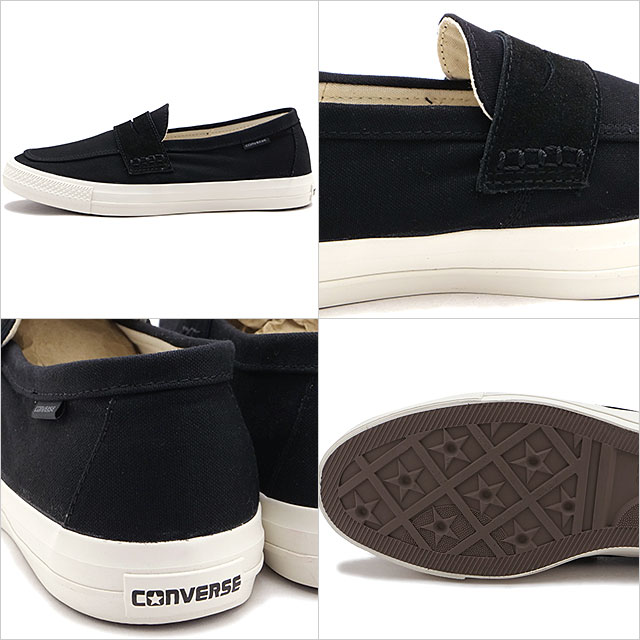 コンバース CONVERSE スニーカー CXP ローファー 33702530 SS26 CXP LOAFER メンズ・レディース 靴 ローカット スリッポン シューズ ブラック 正規取扱店 | CONVERSE | 02