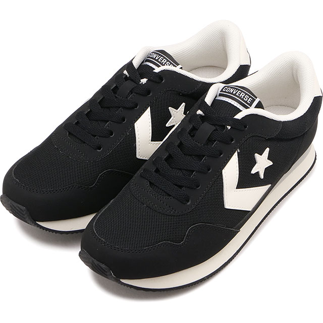 コンバース CONVERSE レディース スニーカー NX530 38002300 SS26 靴 ローカット レトロランニングシューズ ブラック ホワイト 正規取扱店 | CONVERSE