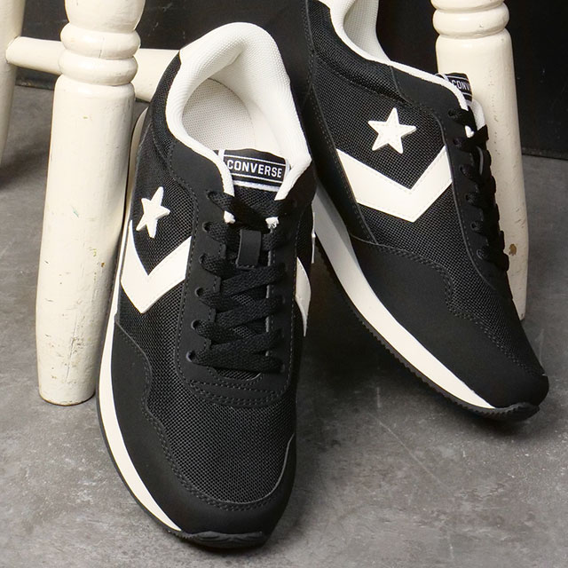 コンバース CONVERSE レディース スニーカー NX530 38002300 SS26 靴 ローカット レトロランニングシューズ ブラック ホワイト 正規取扱店 | CONVERSE | 01