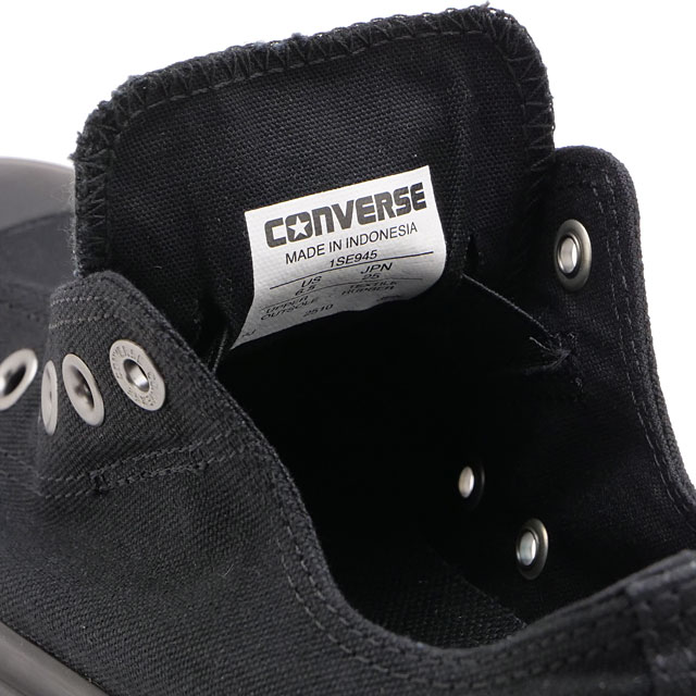 コンバース CONVERSE レディース スニーカー オールスター スリップ N OX 31317161 SS26 ALL STAR SLIP N OX スリッポン ブラックモノクローム 正規取扱店 | CONVERSE | 03