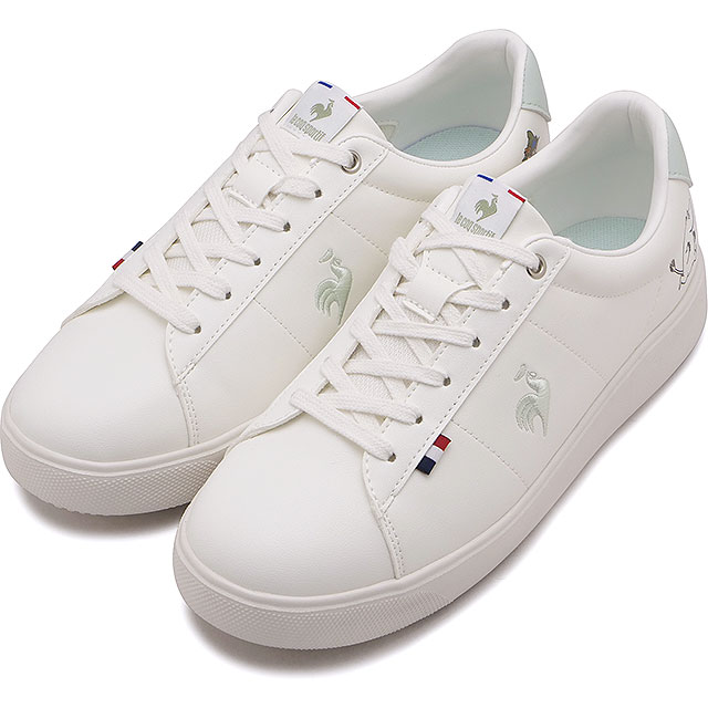 ルコック スポルティフ le coq sportif スニーカー レディース LCS シェル バウンド MM ムーミン [LU6SSN15LZ SS26] LCS CHELLES BOUND MM ムーミン コラボ 靴 軽量 シューズ WHGR ホワイト/グリーン 正規取扱店 le coq sportif（ルコックスポルティフ） ルコック スポルティフ le
