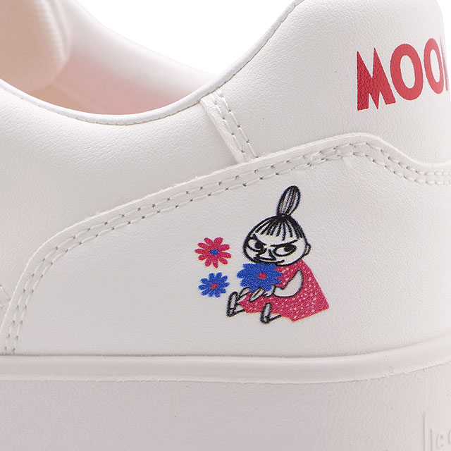 ルコック スポルティフ le coq sportif レディース LCS ニーム MM ムーミン LU6SSN16LZ SS26 LCS NIMES MM ムーミン コラボ WHRD ホワイト レッド 正規取扱店 | le coq sportif | 03