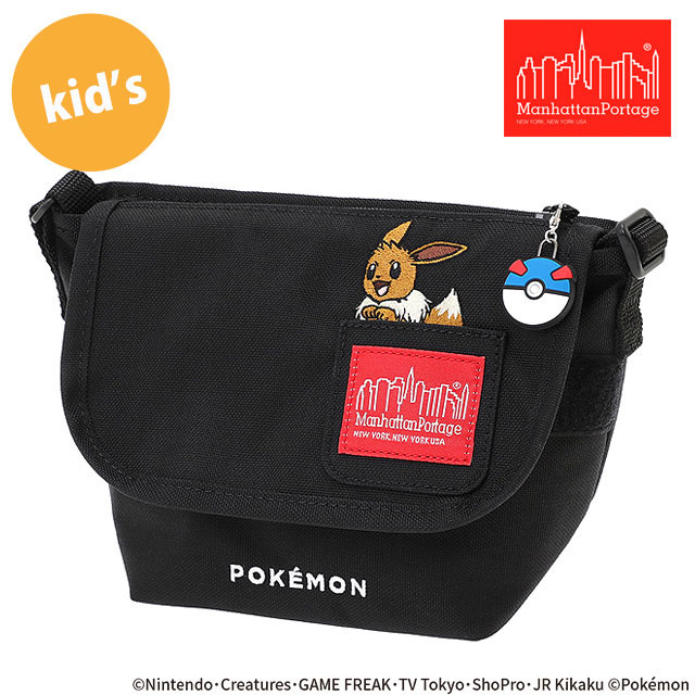 マンハッタンポーテージ Manhattan Portage ナイロンメッセンジャーバッグ ポケモン MP1602FZPPKMN25 SS26 ポケットモンスター ミニショルダー 正規取扱店 | Manhattan Portage | 01