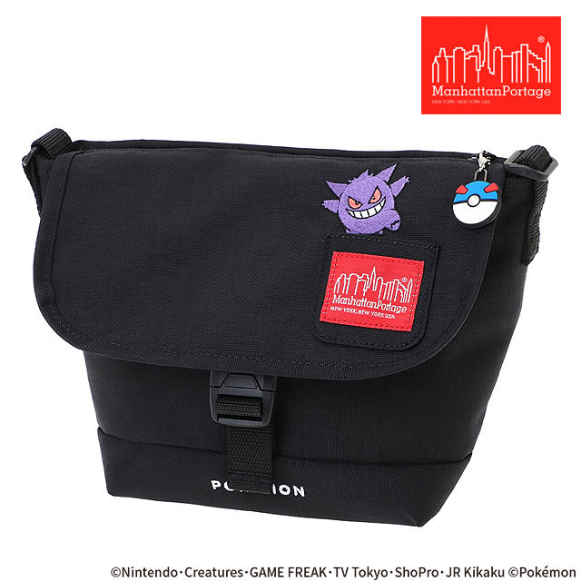 マンハッタンポーテージ Manhattan Portage ナイロンメッセンジャーバッグ ポケモン MP1603FZPPKMN25 SS26 ポケットモンスター ミニショルダー 正規取扱店 | Manhattan Portage | 01