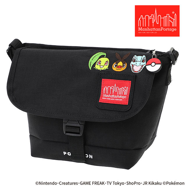 マンハッタンポーテージ Manhattan Portage ナイロンメッセンジャーバッグ ポケモン MP1603FZPPKMN25ZA SS26 ポケットモンスター ミニショルダー 正規取扱店 | Manhattan Portage | 01