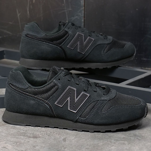 ニューバランス NEWBALANCE スニーカー レディース 373 M373253 SS26 373 レトロ ランニングスタイル ブラック 黒 正規取扱店 | New Balance | 01