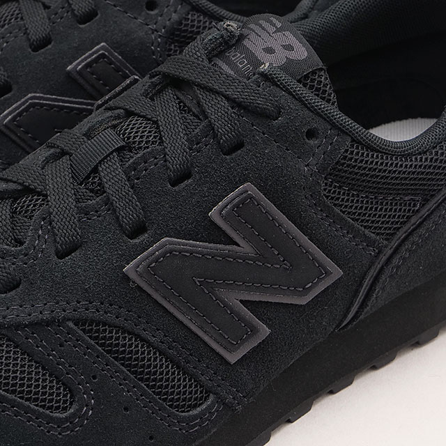 ニューバランス NEWBALANCE スニーカー レディース 373 M373253 SS26 373 レトロ ランニングスタイル ブラック 黒 正規取扱店 | New Balance | 03