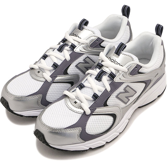 ニューバランス NEWBALANCE スニーカー レディース 408 U4086LR SS26 408 ランニングスタイル シルバー ホワイト 正規取扱店 | New Balance